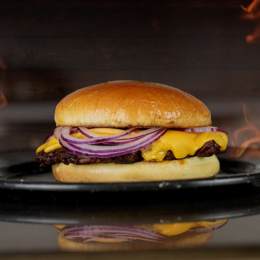 Hamburguesa con queso