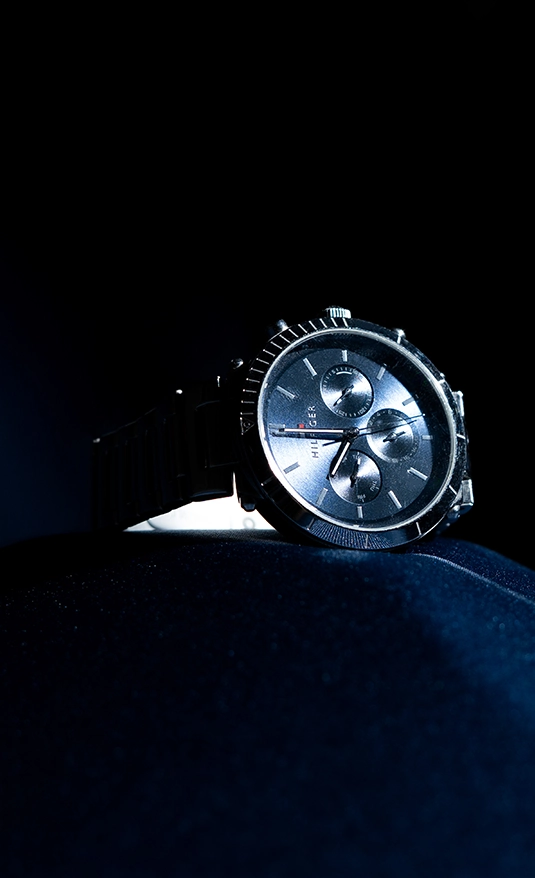 Fotografía de reloj